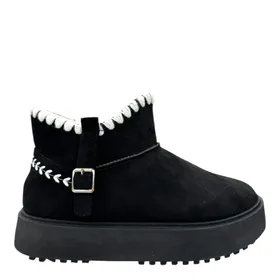 Bottines Noir Fourrées
