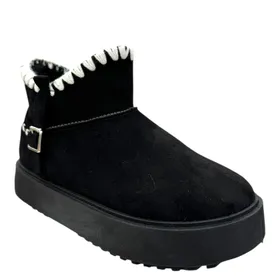 Bottines Noir Fourrées