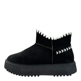 Bottines Noir Fourrées