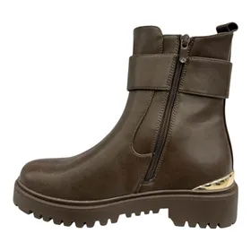Bottines Taupe Antidérapant