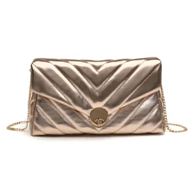 Evening Bag Champagne Shoulder Strap