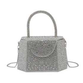 Sac de soirée Argent Bandoulière