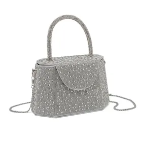 Sac de soirée Argent Bandoulière