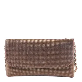 Abendtasche Braun Schulterriemen