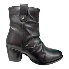 Morgan Ankle Boots Black Leather