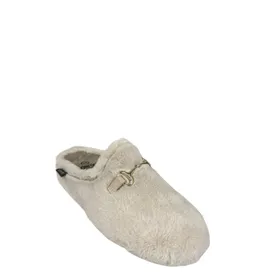 Slippers Mules Beige Textile