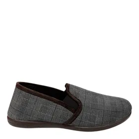 Comfort Plus Pantoufles Brun Textile