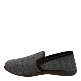Comfort Plus Pantoufles Brun Textile
