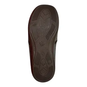 Comfort Plus Pantoufles Brun Textile