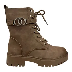Bottines Taupe Antidérapantes