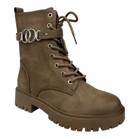 Bottines Taupe Antidérapantes