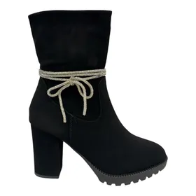 Bottines Noir à Talon