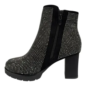 Bottines Noir à Talon
