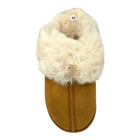 Pantoffeln Mule Camel