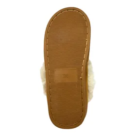 Pantoffeln Mule Camel