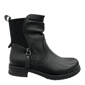 Bottines Noir Fourrées