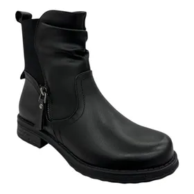 Bottines Noir Fourrées