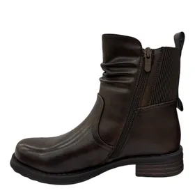 Bottines Brun à Talon