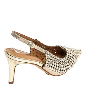 Escarpins Slingback Or
