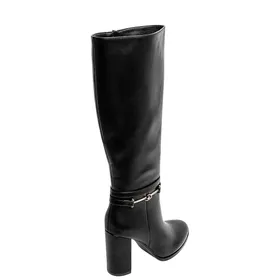 Boots Black High Heel