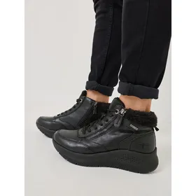 Tamaris Comfort Duo Tex Ankle Boots Black Waterproof