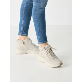 Tamaris Comfort Duo Tex Ankle Boots Ivory Waterproof