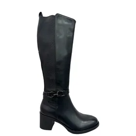 Stiefel Schwarz mit Absatz