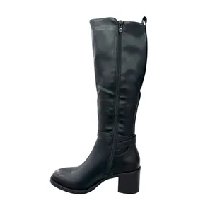 Stiefel Schwarz mit Absatz