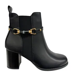 Bottines Noir à Talon
