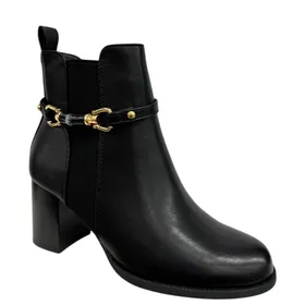 Bottines Noir à Talon