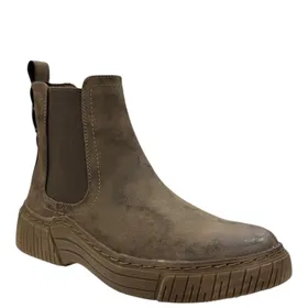 Bottines Chelsea Brun Plateau