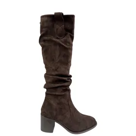 High Heel Boots Brown