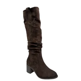 High Heel Boots Brown