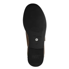 Tamaris Ballerines Taupe Cuir