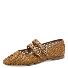 Tamaris Ballerines Cognac Cuir