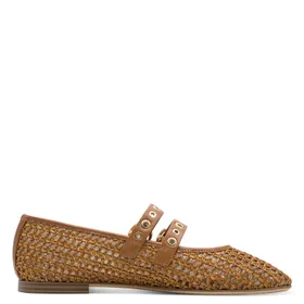 Tamaris Ballerines Cognac Cuir
