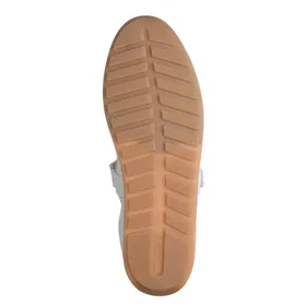 Tamaris Ballerines Blanc Cuir