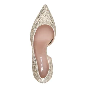 Tamaris Escarpins Beige Cuir