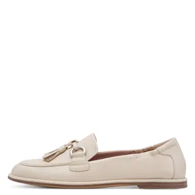 Tamaris Mocassins Ivoire Cuir
