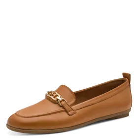 Tamaris Mocassins Cognac Leer