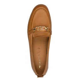 Tamaris Mocassins Cognac Leer