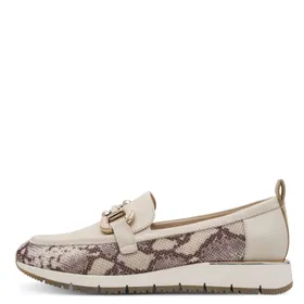 Tamaris Mocassins Beige Cuir