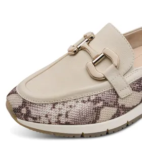 Tamaris Mocassins Beige Cuir