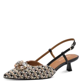 Tamaris Sandalen Slingback Zwart