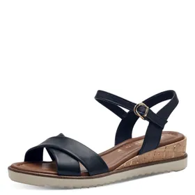 Tamaris Sandalen sleehak Navy
