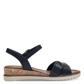 Tamaris Sandalen sleehak Navy