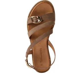 Tamaris Sandales Taupe Cuir