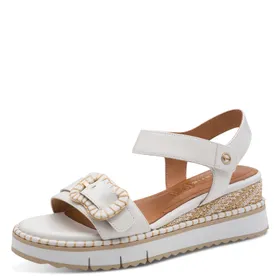 Tamaris Sandales Blanc Cuir