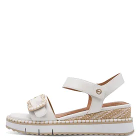 Tamaris Sandales Blanc Cuir