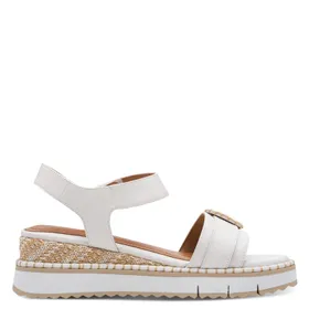 Tamaris Sandales Blanc Cuir